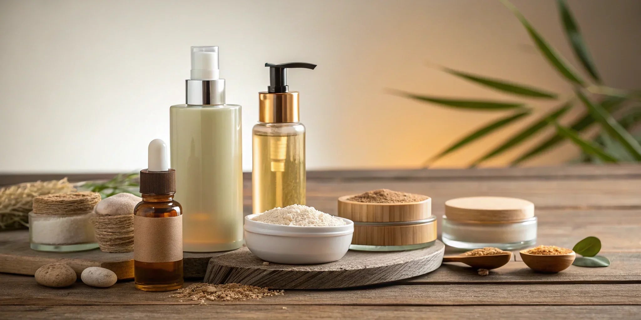 Assortimento di cosmetici naturali Bava di Lumaca per pelle e capelli