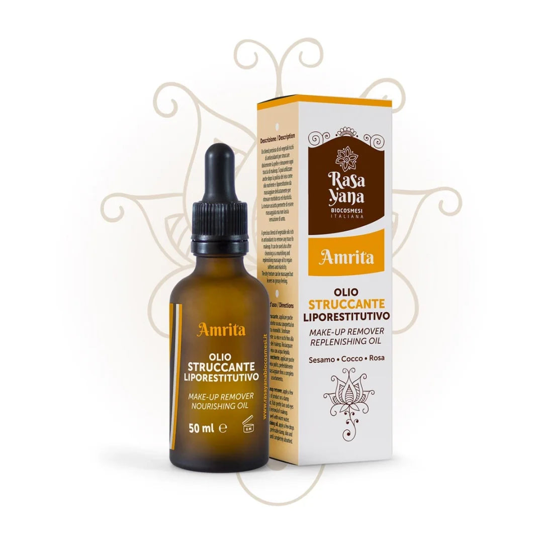 Amrita - Olio Struccante liporestitutivo - Rasayana