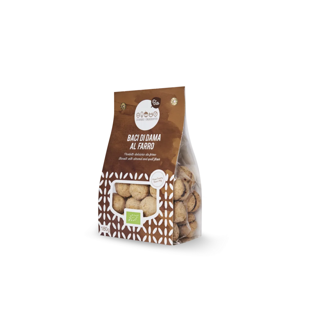 Baci di Dama al Farro 180 gr - Banda Biscotti