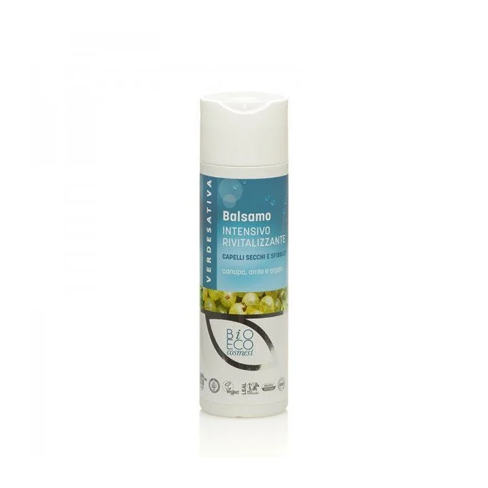 Balsamo Districante e Rinforzante per Capelli Crespi Secchi - Verdesativa