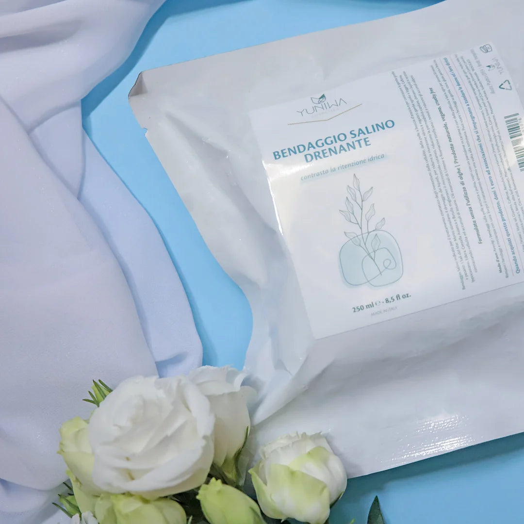 Bendaggio Salino Drenante - Yuniwa Cosmetics