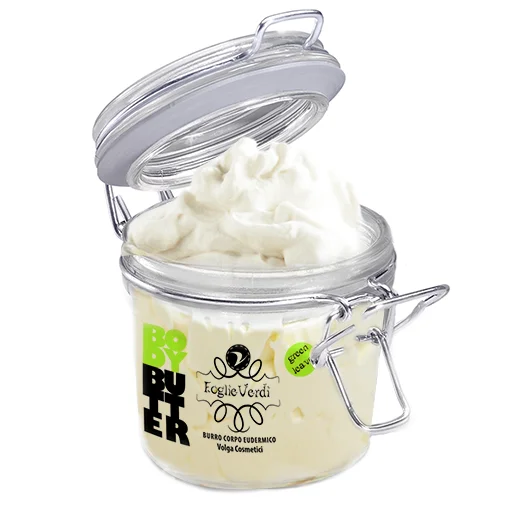 Burro Corpo ai Frutti Rossi e Foglie Verdi - Volga Cosmetici