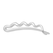 Hair Clip - Waver Crystal Clear