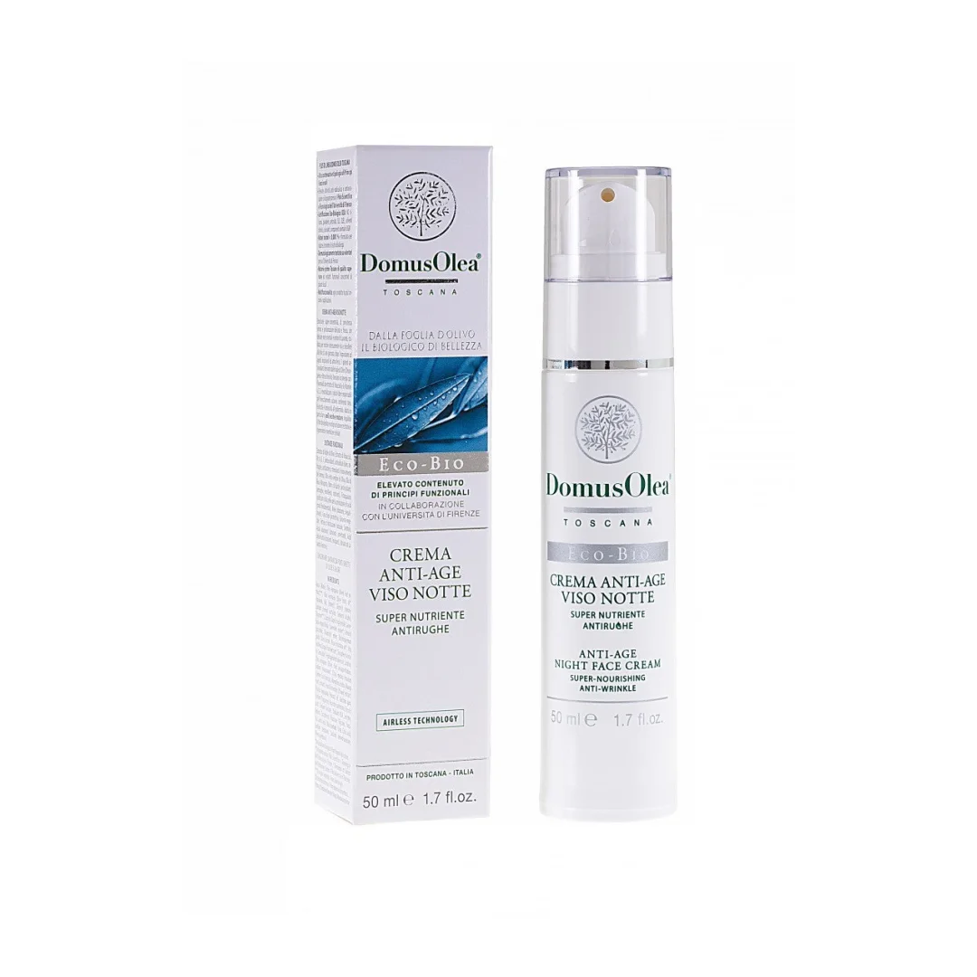Crema Anti-Age Viso e Decolletè - Notte - Domus Olea Toscana