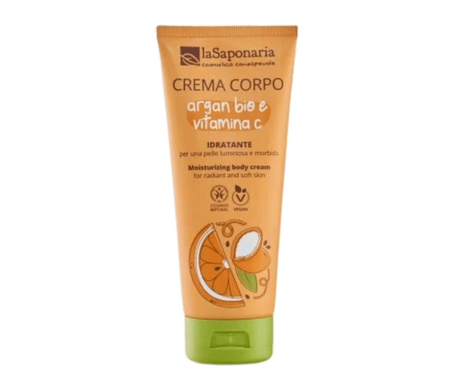 Crema corpo idratante – Argan bio e Vitamina - La Saponaria