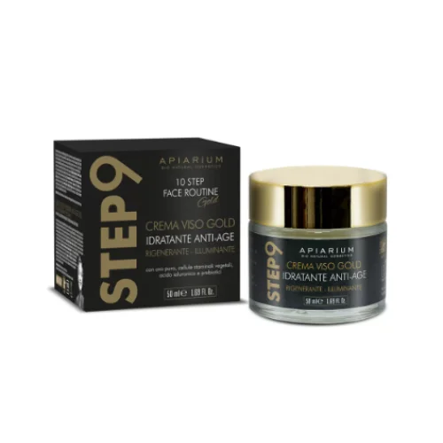 Crema Viso GOLD Idratante Anti-age - Step 9 - Apiarium