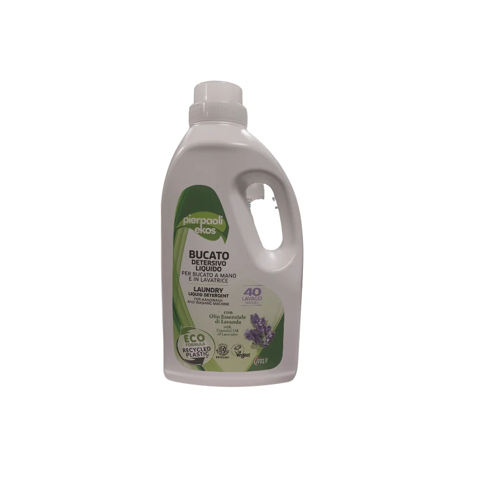 Detersivo Liquido per Bucato a Mano e in Lavatrice alla Lavanda - Ekos