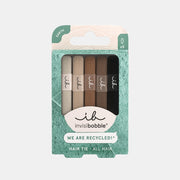 Seamless Hair Ties - Mocha 5pcs