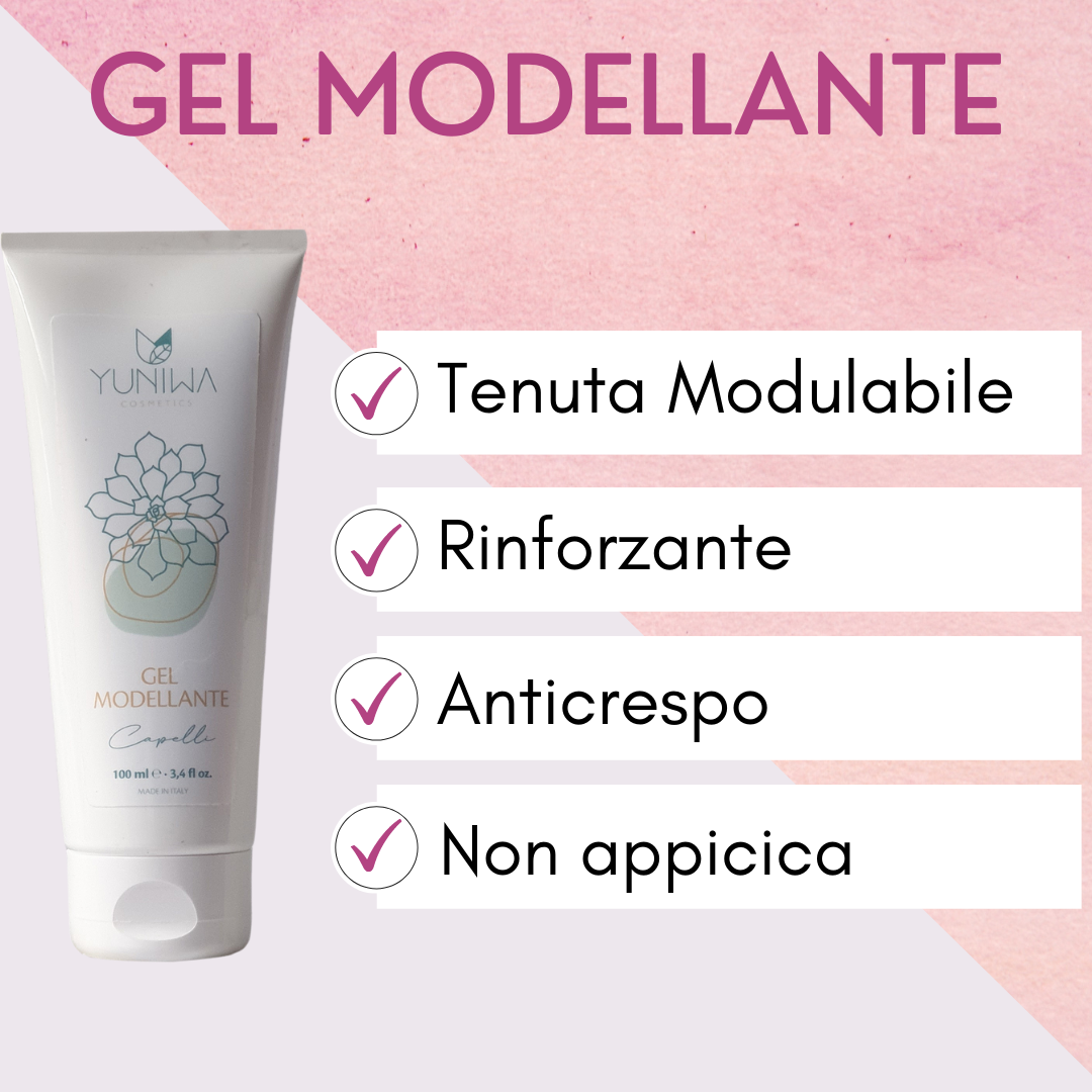Gel Modellante per Capelli - Travel Size - Gift Yuniwa Cosmetics