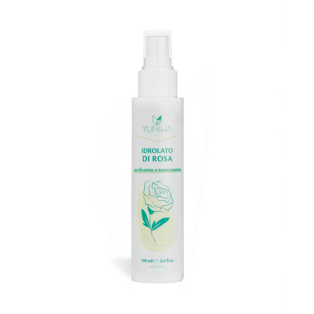 Idrolato di Rosa Damascena - Yuniwa Cosmetics