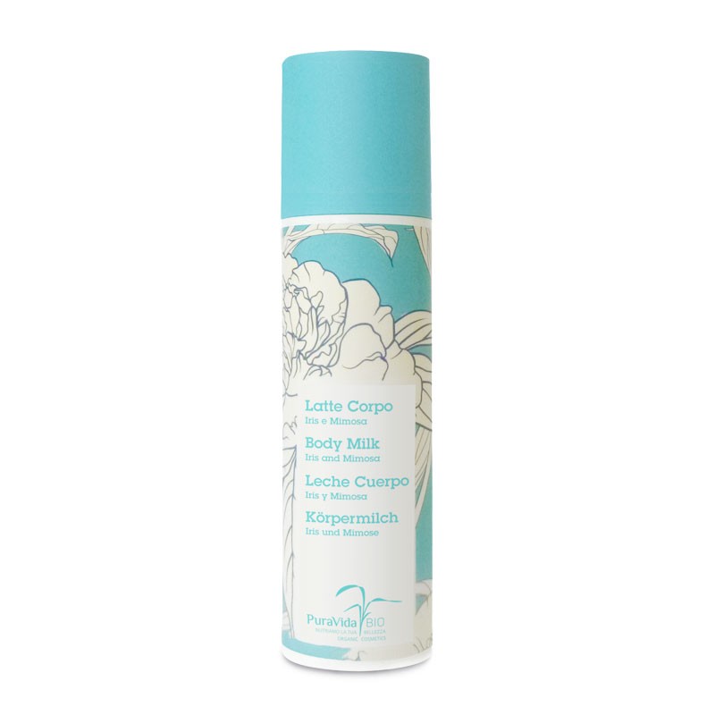 Organic Iris and Mimosa Body Milk