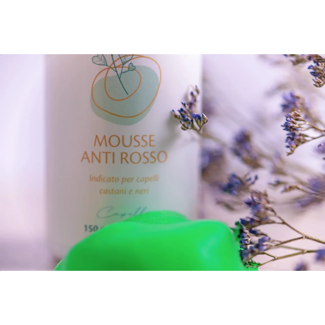 Mousse Capelli Anti-Rosso - Yuniwa Cosmetics