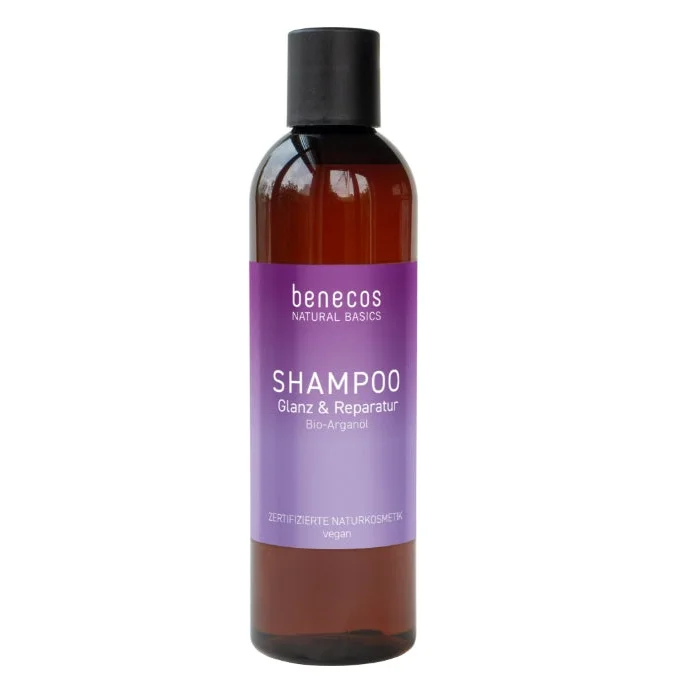 Natural Basics Shine & Repair Shampoo - Benecos e Ripara Capelli Secchi Yumibio