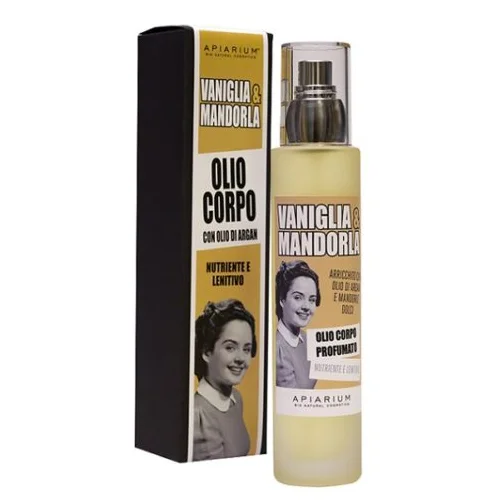 Olio Corpo Bio Vaniglia e Mandorla - Apiarium