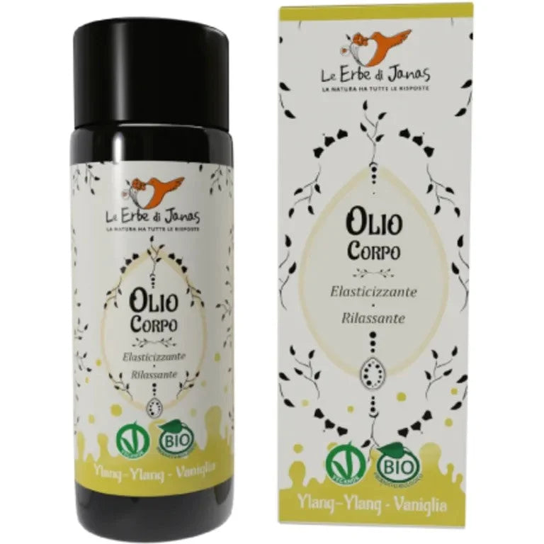 Olio Corpo Elasticizzante e Purificante al Palosanto Limone - Le Erbe di Janas
