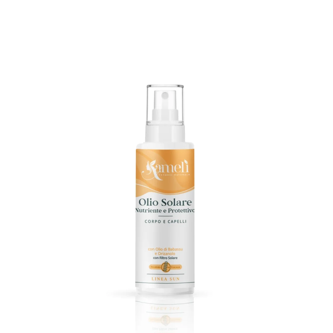 Olio solare Protettivo Corpo e Capelli - Kamelì