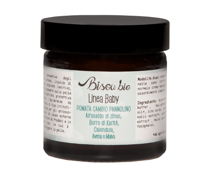 Diaper ointment Zinc, shea, calendula, oats and mallow