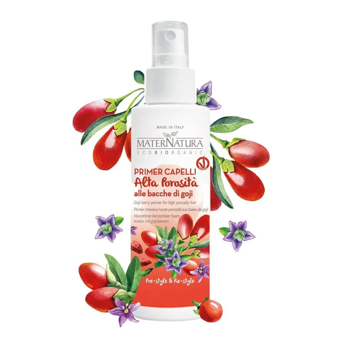 Primer Capelli Alta Porosità alle Bacche di Goji - Maternatura