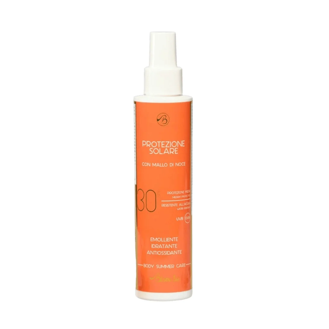 Protezione Solare con Mallo di Noce SPF30 - Bisou Bio
