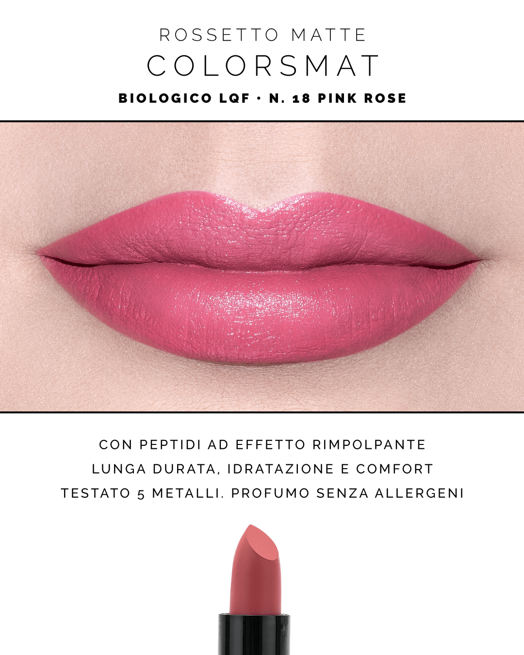Rossetto Plumping Effect - Pink Rose