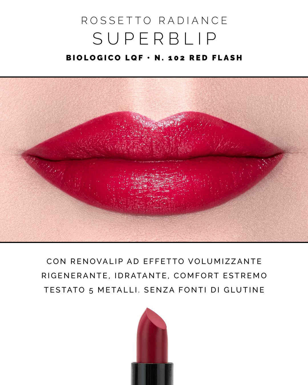 Superb Lip Lipstick - Red Flash