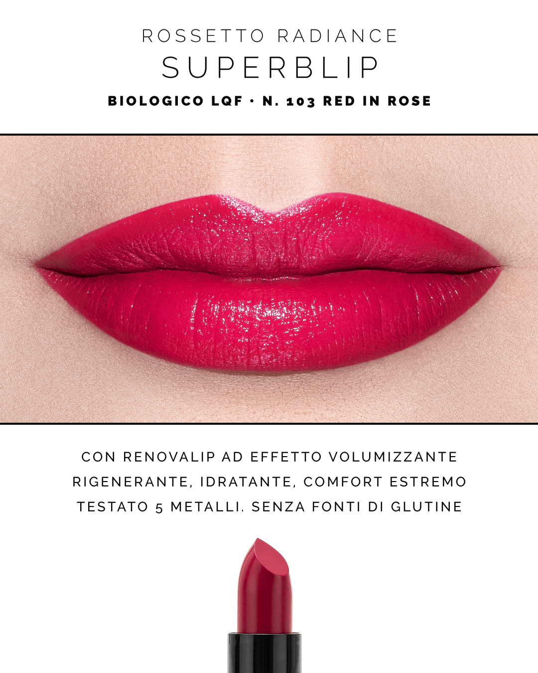 Superb Lipstick - Red in Rose