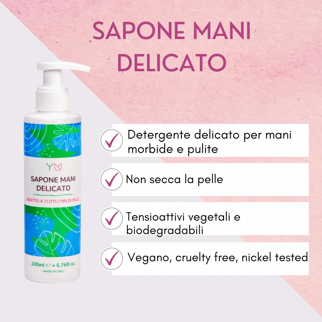 Sapone Mani Delicato - Yuniwa Cosmetics