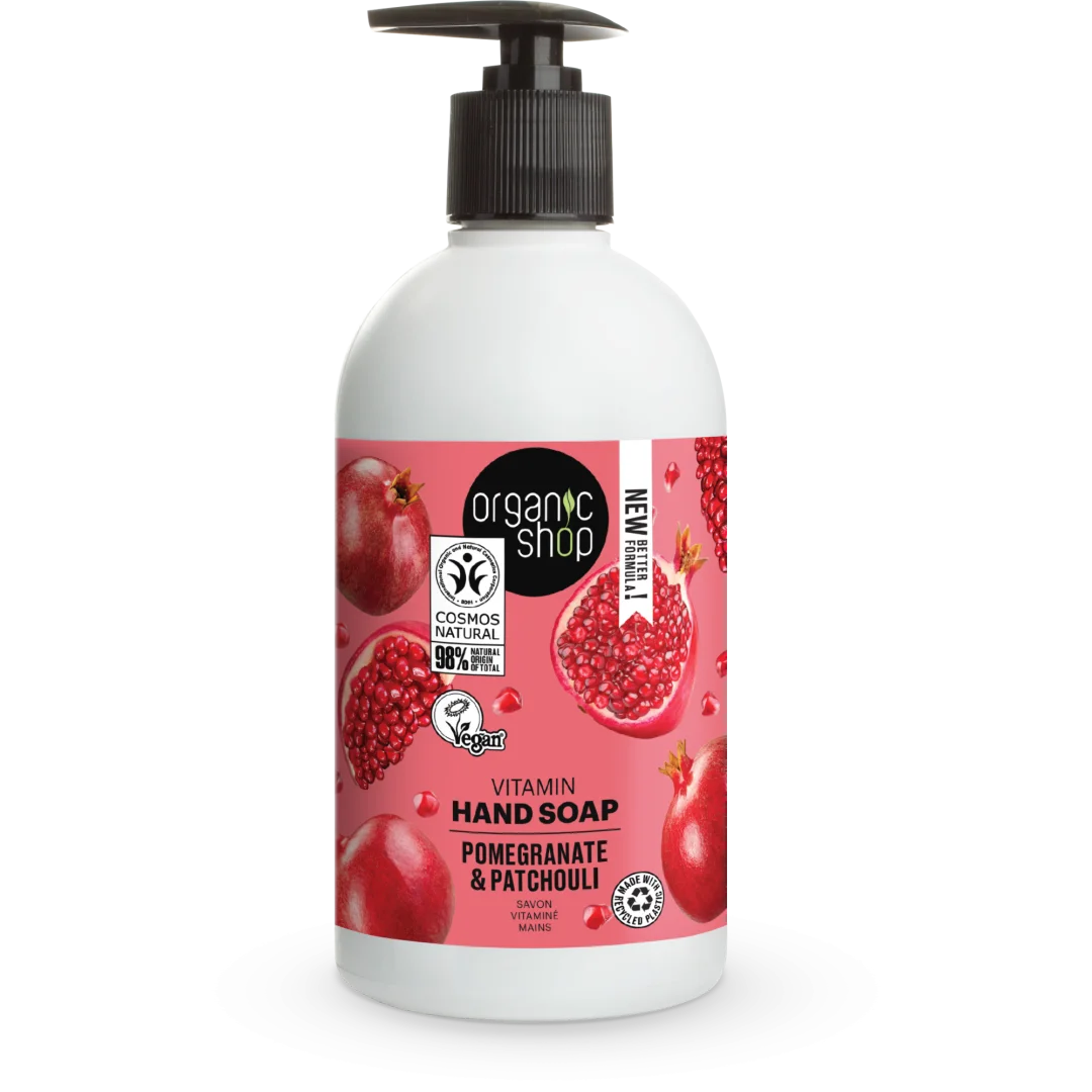 Sapone Mani Naturale al Melograno - Organic Shop