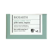 Sapone Solido Viso - Salvia e Olio di Neem - Bioearth
