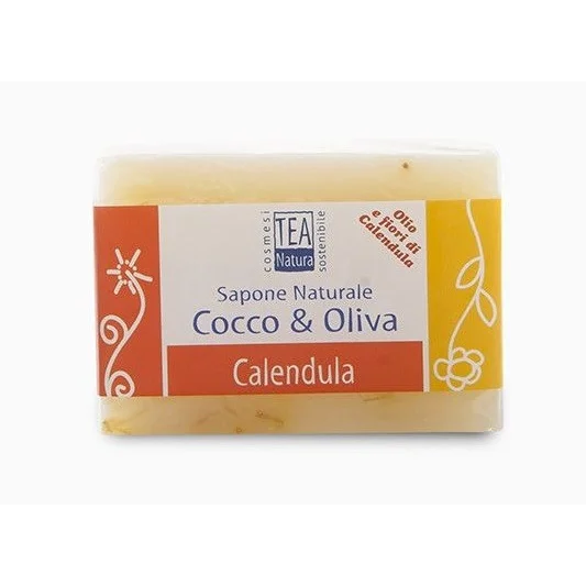 Sapone Vegan Cocco Oliva & Calendula - Tea Natura