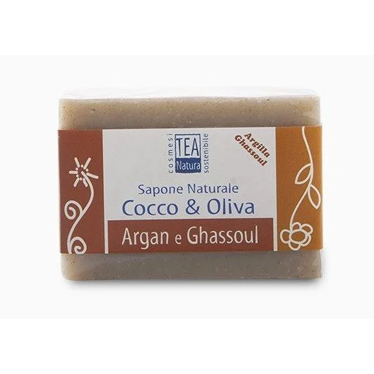 Sapone Vegan Cocco Oliva Ghassoul & Argan - Tea Natura