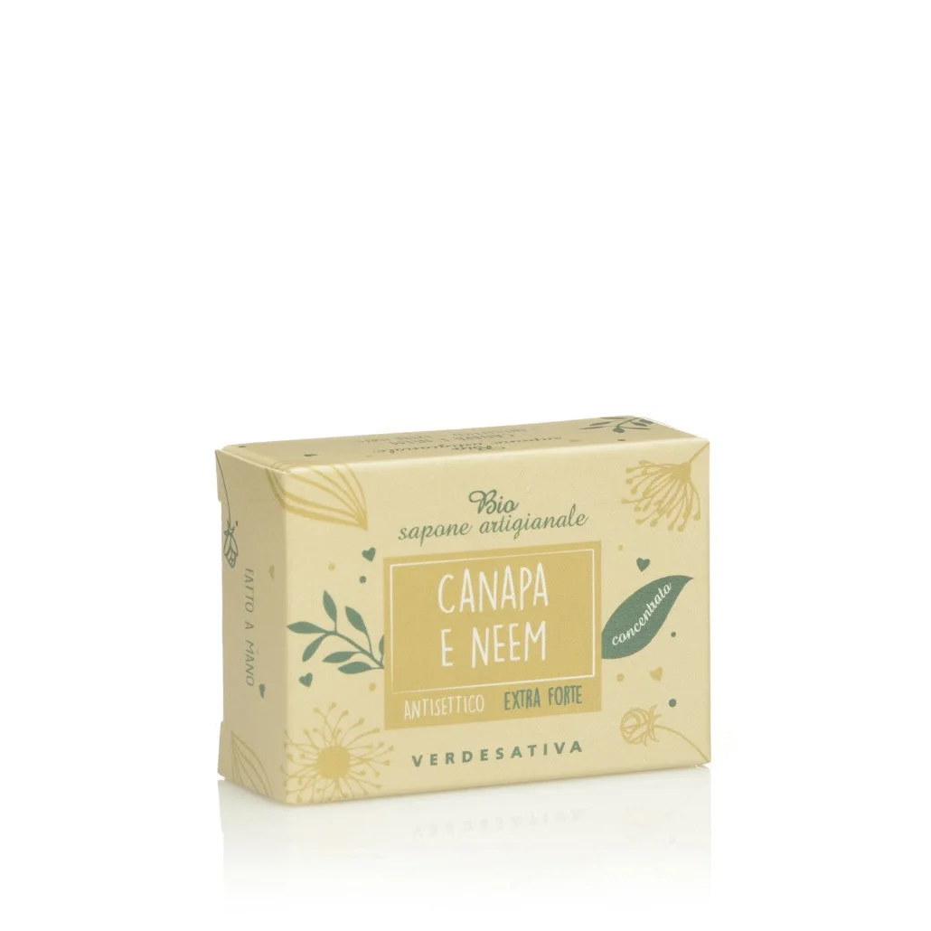 Saponetta Canapa e Neem - Verdesativa