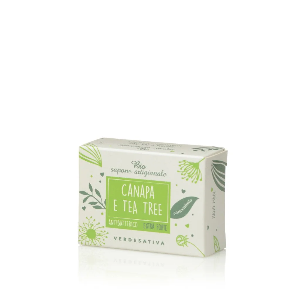 Saponetta Canapa e Tea Tree - Verdesativa