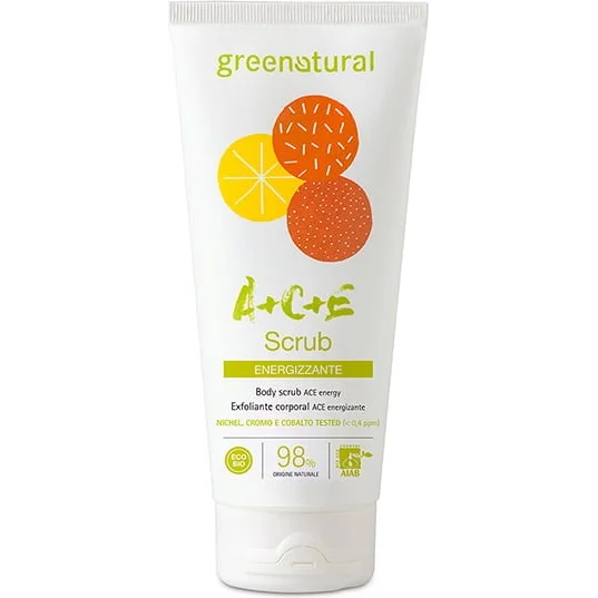 Scrub Corpo Biologico alle Multivitamine ACE - Greenatural