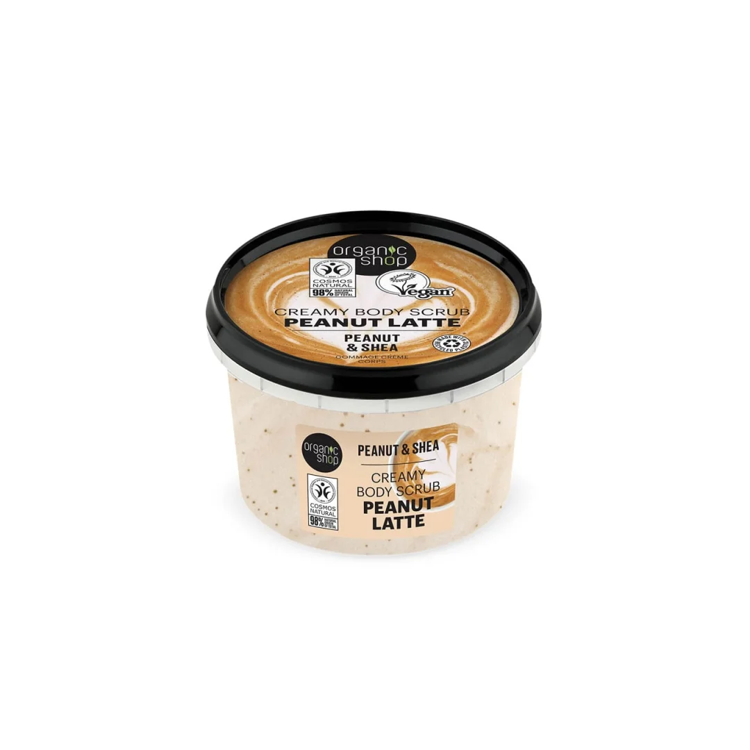 Scrub corpo cremoso al latte di arachidi - Organic Shop