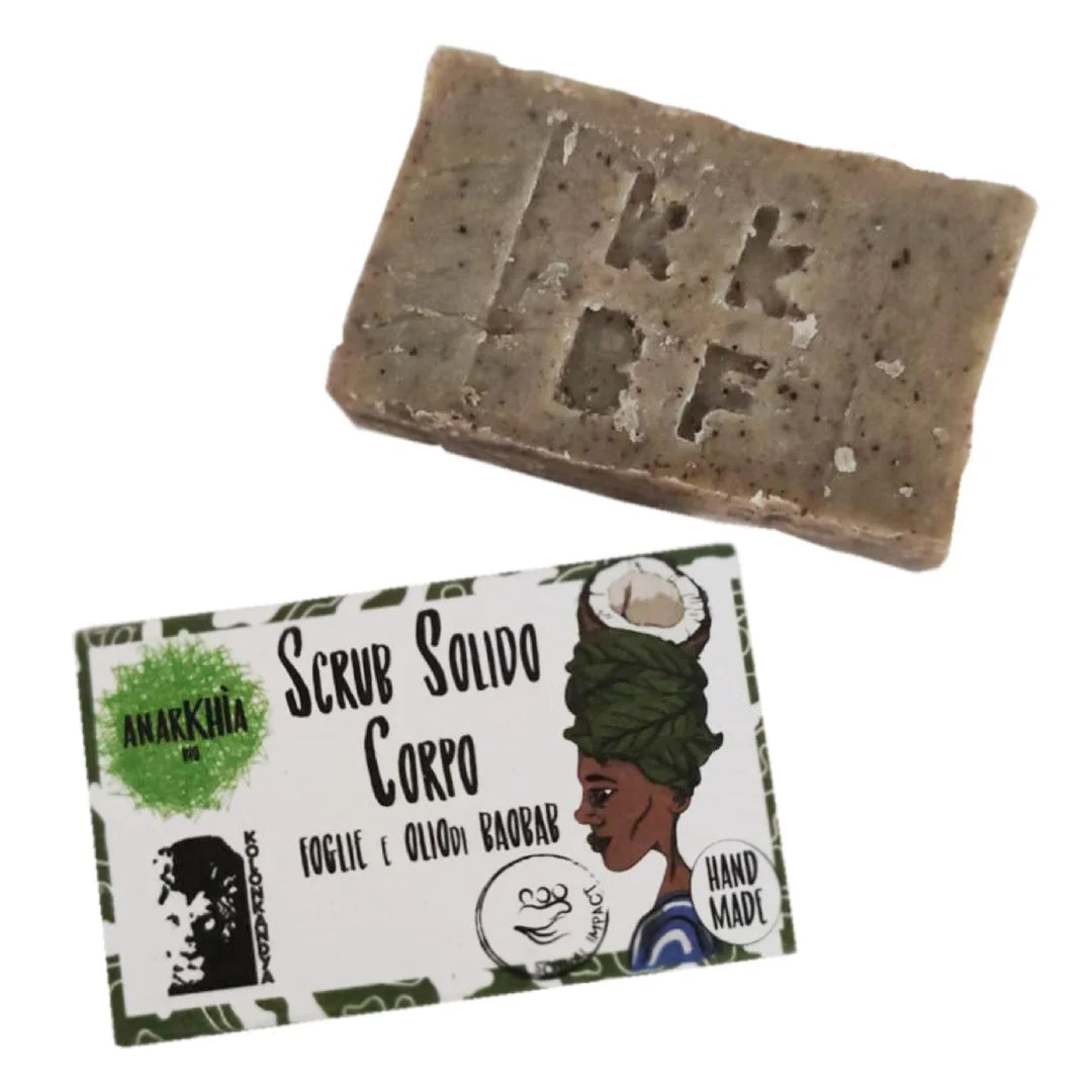 Scrub Solido Corpo Esfoliante e Nutriente - Anarkhia Bio