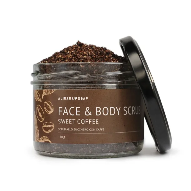 Scrub Viso e Corpo - Sweet Coffee - Almara Soap