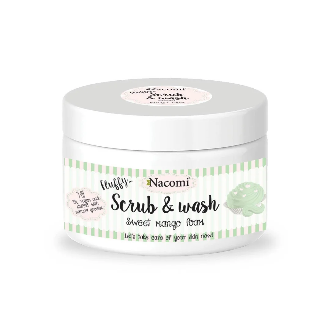Scrub & Wash - Sweet Mango Foam - Nacomi