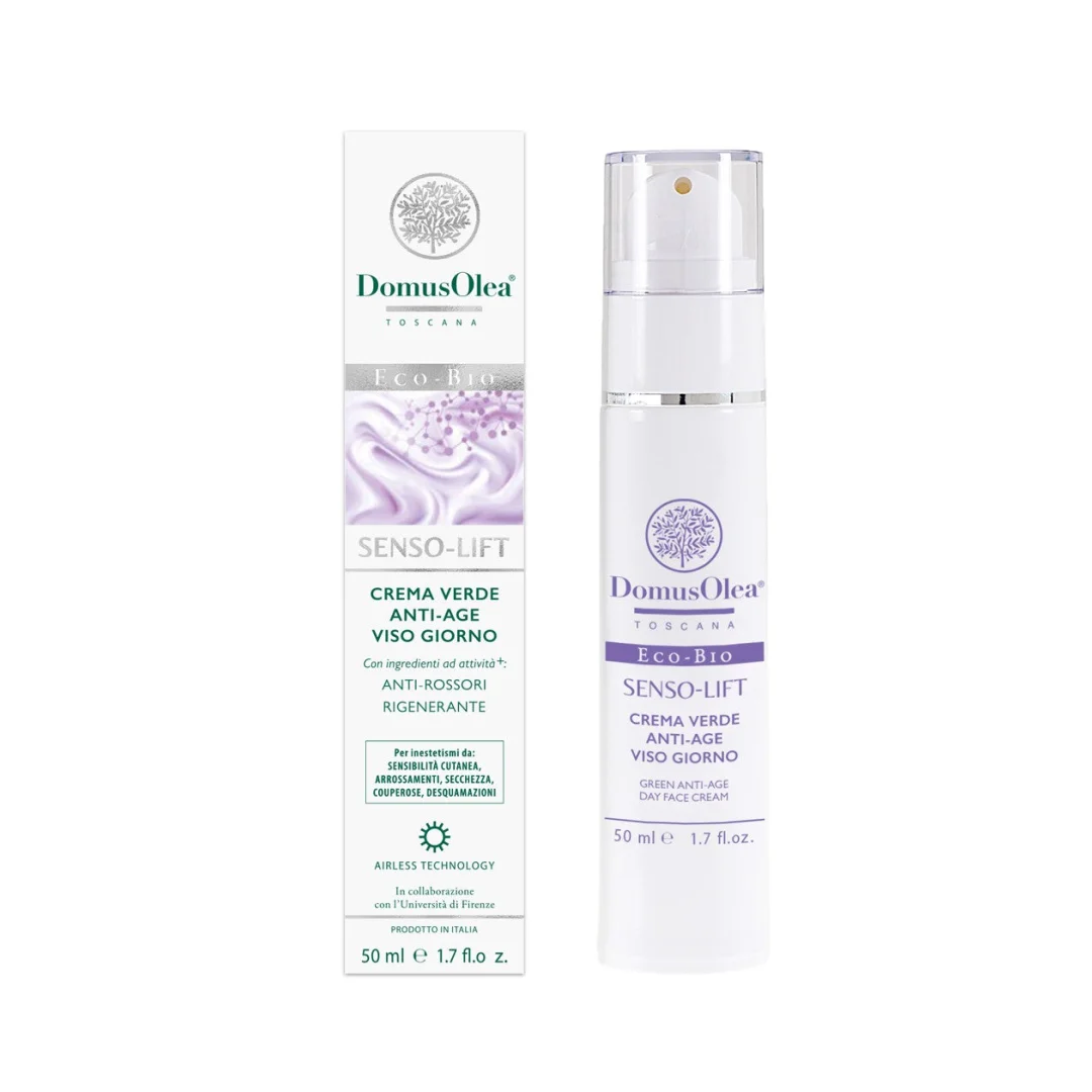 Senso Lift Crema Verde Anti-Age Viso Giorno - Domus Olea Toscana