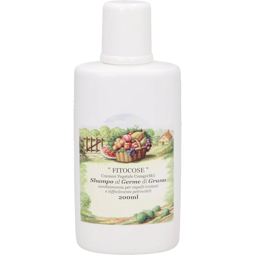 Shampoo al Germe di Grano per capelli secchi - Fitocose