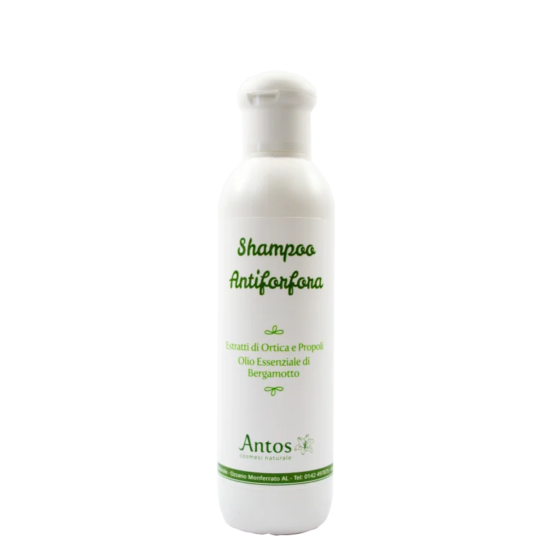 Shampoo antiforfora Naturale ortica e propoli - Antos Cosmetici