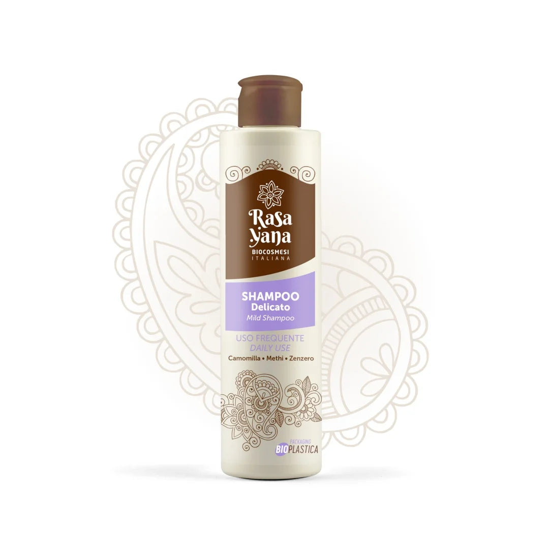 Shampoo Ayurvedico Delicato con Fieno Greco - Rasayana