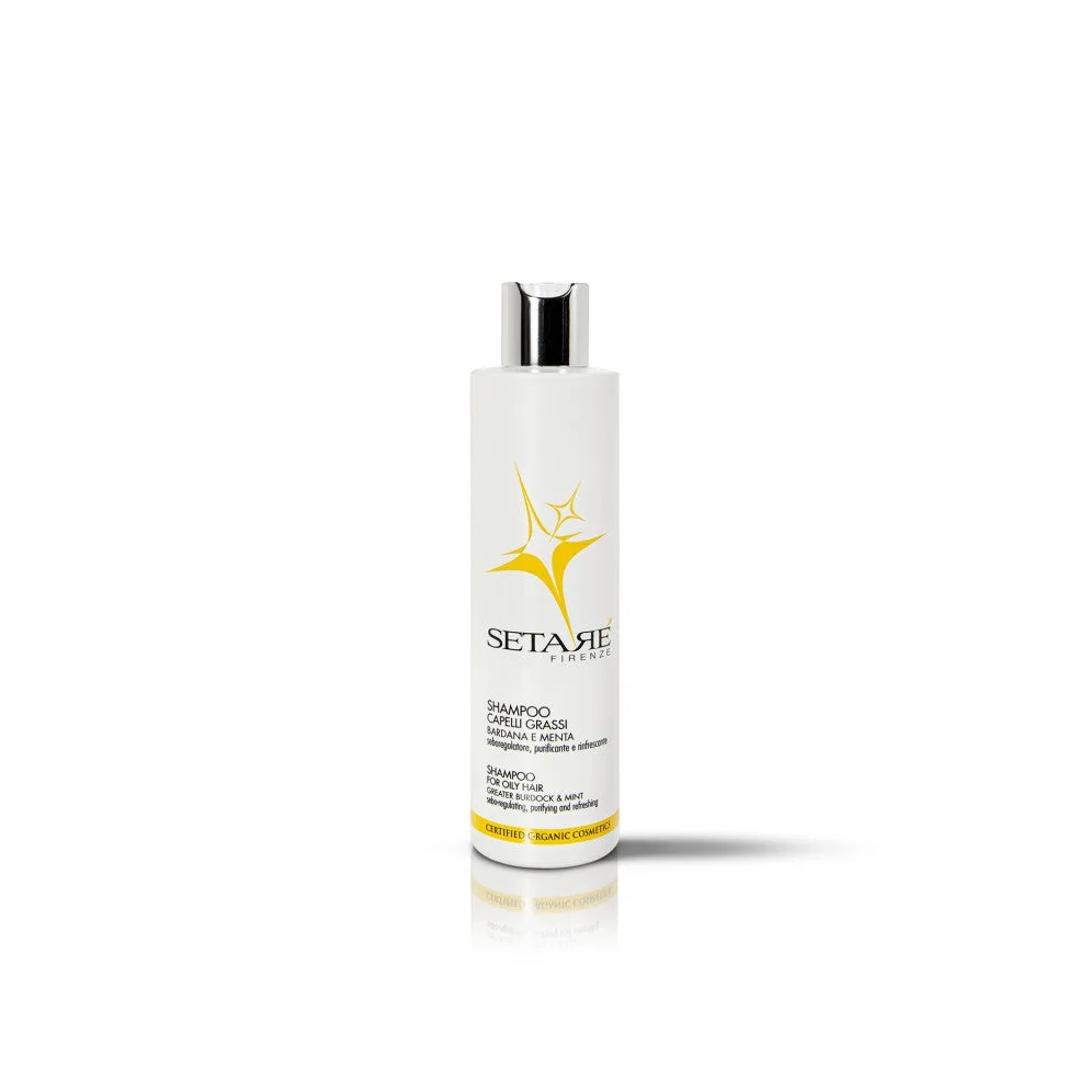 Shampoo capelli grassi Bardana e Menta - Setarè