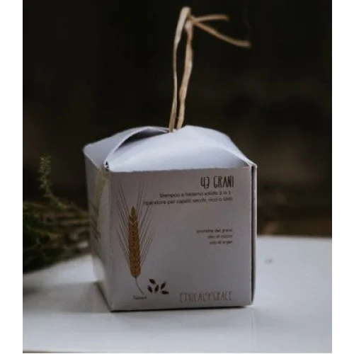 Shampoo e Balsamo Solido 2 in 1 - 43 Grani Riparatore - Ethical Grace