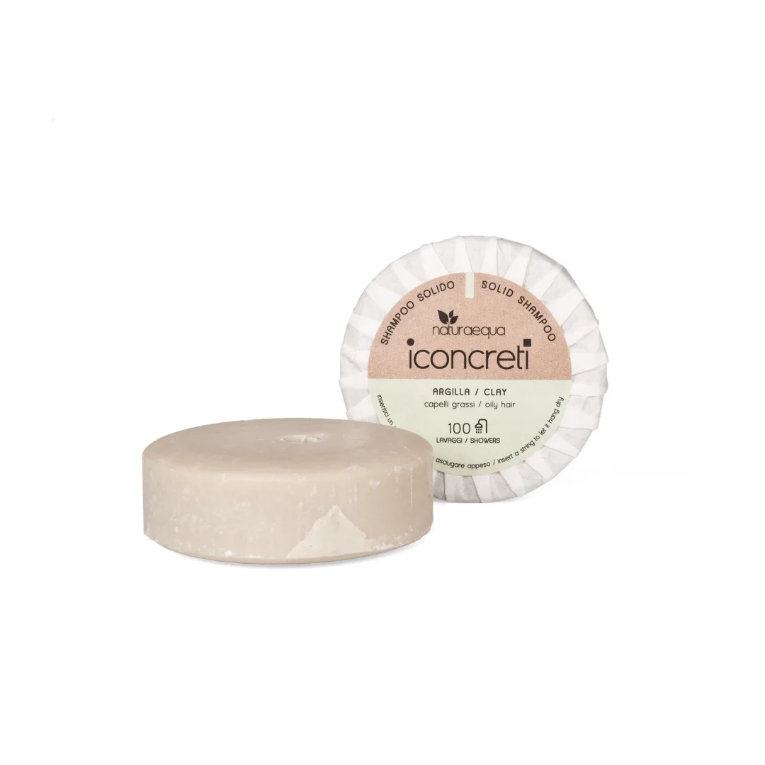 Shampoo Solido Argilla - Capelli Grassi - Naturaequa