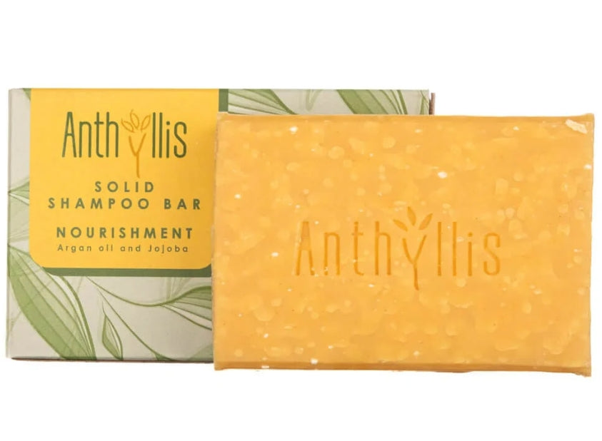 Nourishing solid shampoo