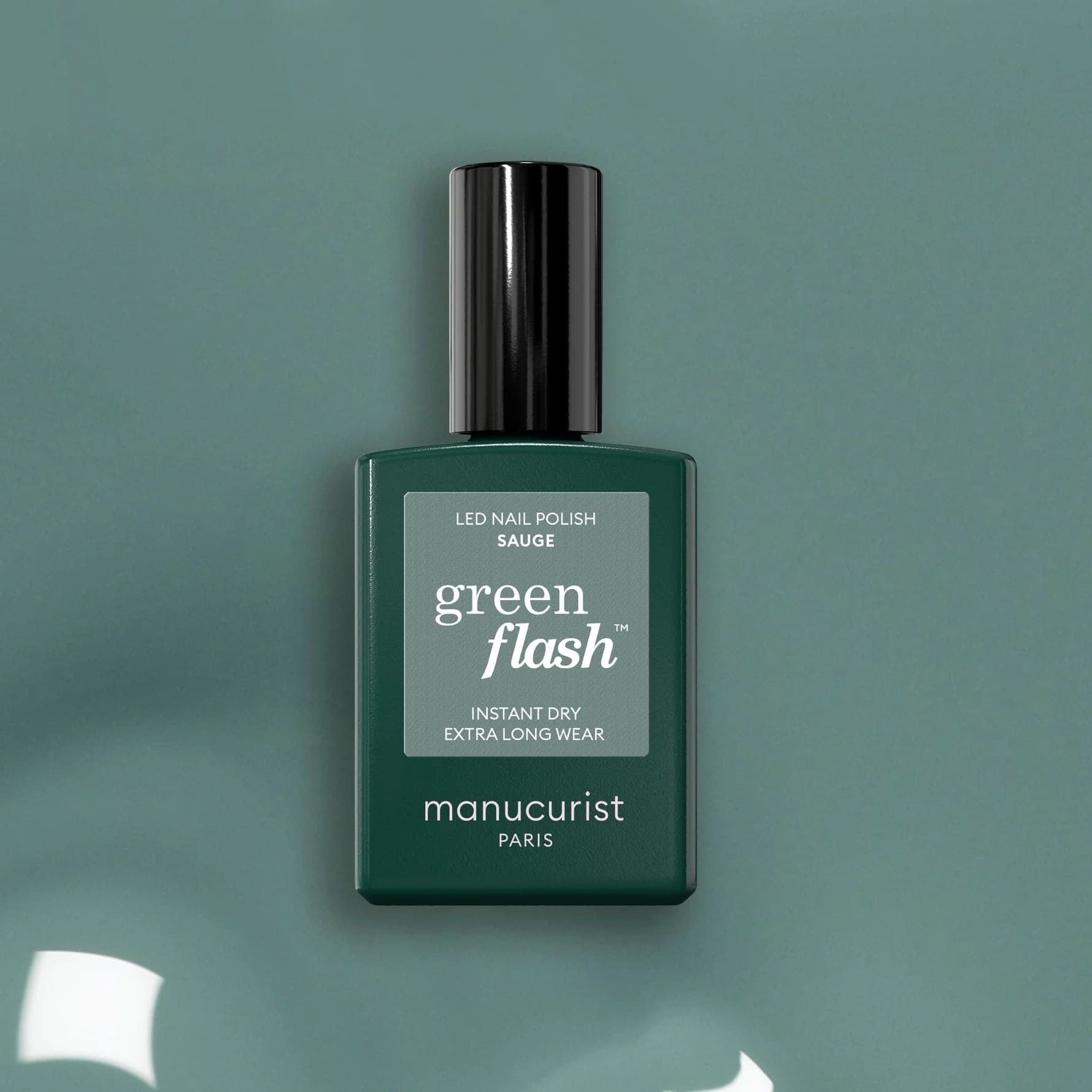Green Semi-Permanent Nail Polish - Sauge