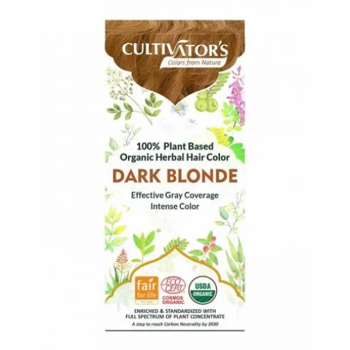 Tinta Vegetale Biologica - Biondo Scuro - Cultivator’s