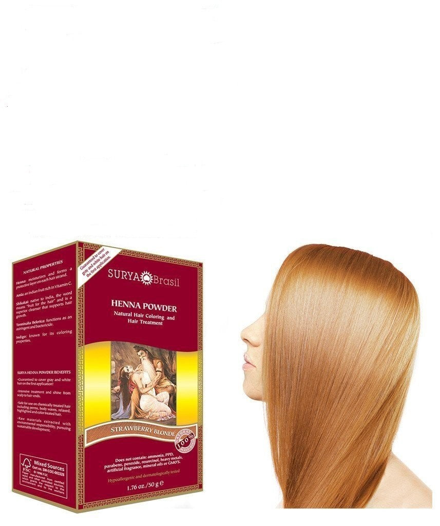 Solide De Légumes En Poudre De Henné Blond Vénitien