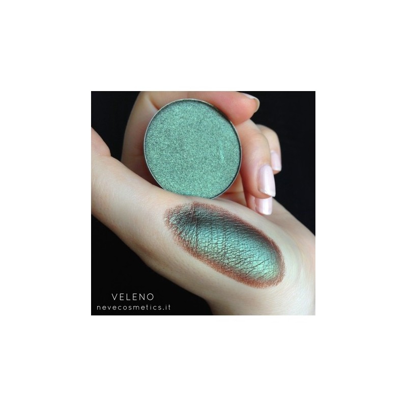 Eyeshadow Duochrome Brown - Green Poison Neve Cosmetics Eyeshadows  Available on Yumibio.com